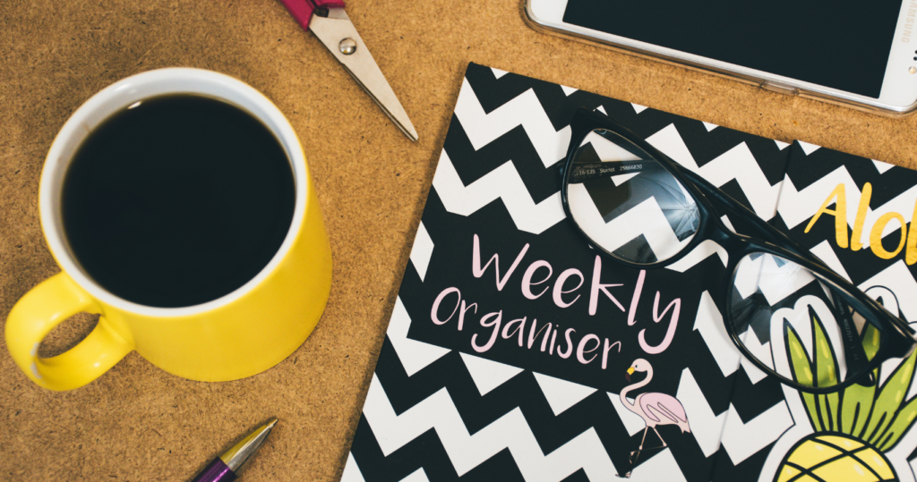 Weekly organizer